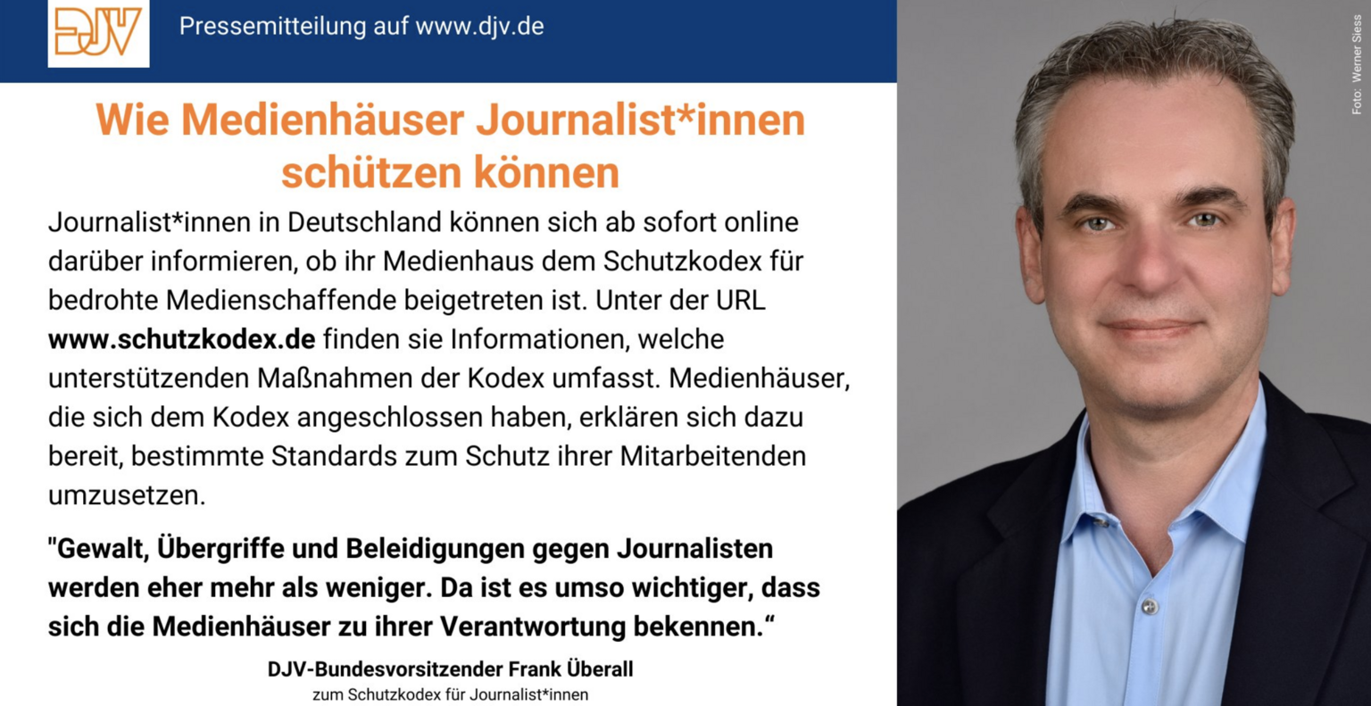 Schutzkodex für Journalist*innen: Medienhäuser in der Pflicht – 