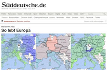 Screenshot Süddeutsche.de