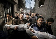 Foto: Gaza Burial”, ©Paul Hansen/Dagens Nyheter/World Press Photo of the Year 2012 